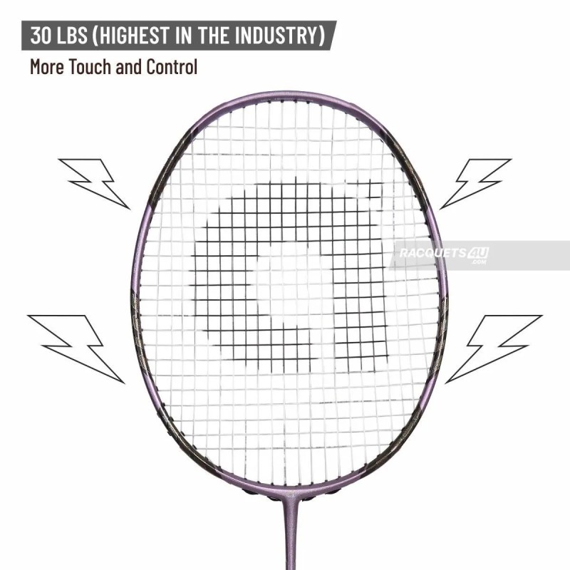 APACS Z Ziggler Badminton Racquet (Unstrung, Purple) APACS Z Ziggler Badminton Racquet (Unstrung, Purple)
