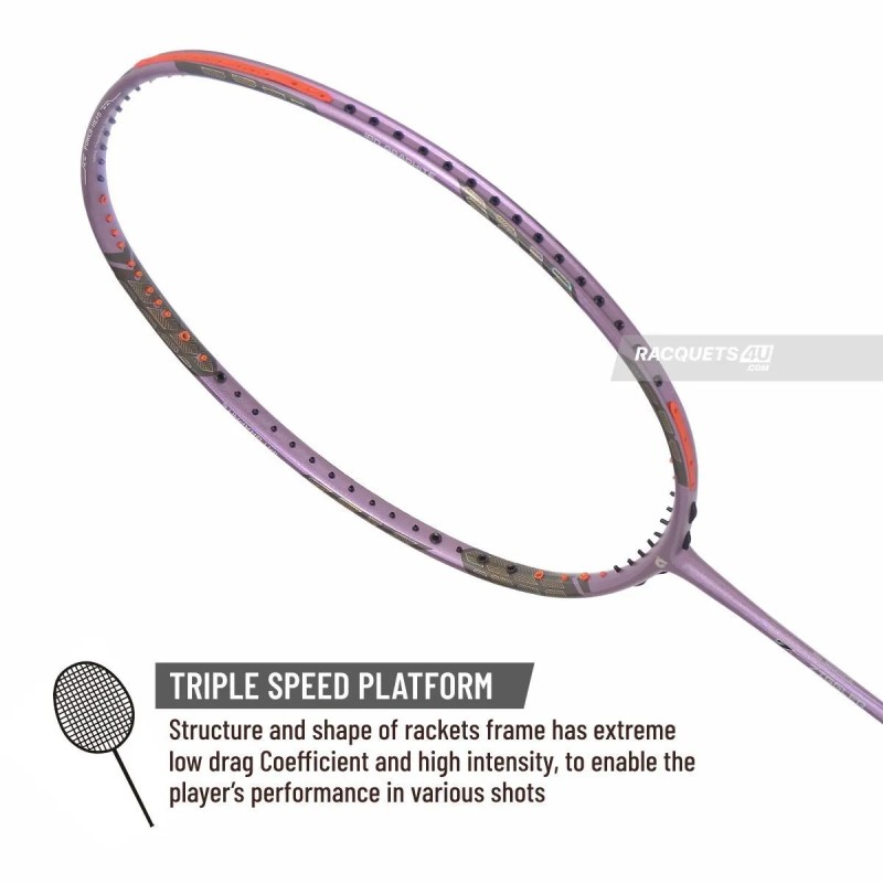 APACS Z Ziggler Badminton Racquet (Unstrung, Purple) APACS Z Ziggler Badminton Racquet (Unstrung, Purple)