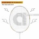 APACS Finapi 232 Xtra Power Badminton Racquet (Unstrung, White) APACS Finapi 232 Xtra Power Badminton Racquet (Unstrung, White)