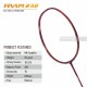 APACS Finapi 232 Xtra Power Badminton Racquet (Unstrung, Red)