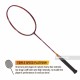 APACS Finapi 232 Xtra Power Badminton Racquet (Unstrung, Red)