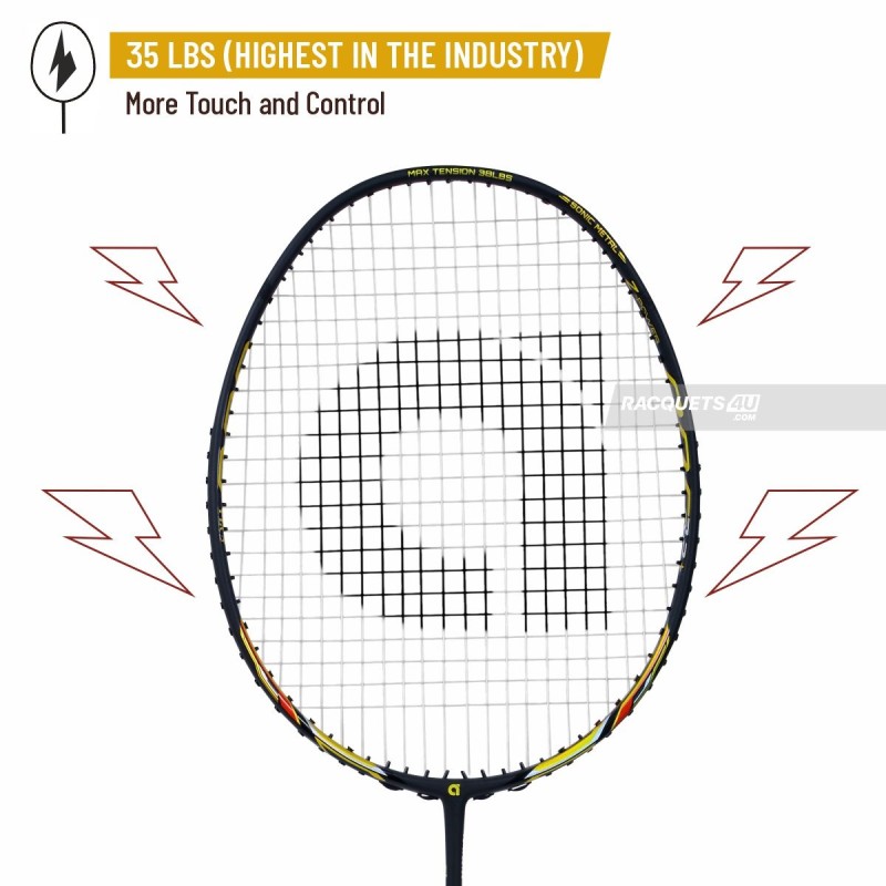 APACS Z Power 800 RP+ Badminton Racquet (Unstrung, Black) APACS Z Power 800 RP+ Badminton Racquet (Unstrung, Black)