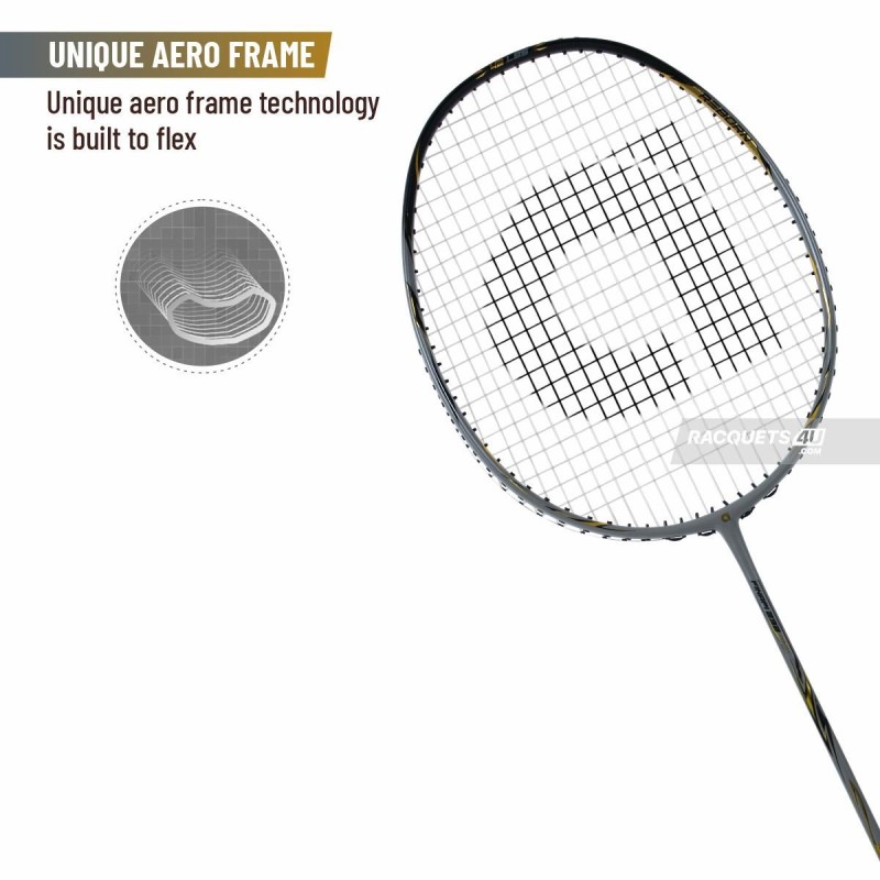 APACS Finapi 232 Reborn Badminton Racquet (Unstrung, Grey) APACS Finapi 232 Reborn Badminton Racquet (Unstrung, Grey)