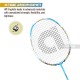 APACS Z Power 800 RP+ Badminton Racquet (Unstrung, Blue/White) APACS Z Power 800 RP+ Badminton Racquet (Unstrung, Blue/White)