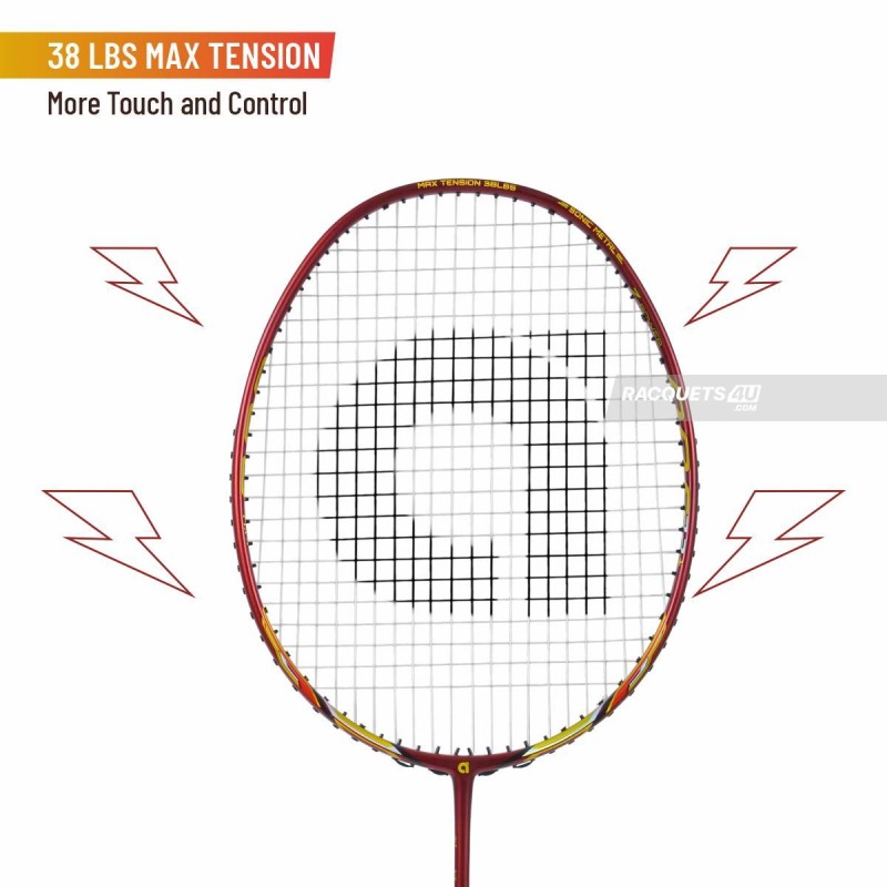 APACS Z Power 800 RP+ Badminton Racquet (Unstrung, Red) APACS Z Power 800 RP+ Badminton Racquet (Unstrung, Red)