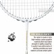 APACS Accurate 77 Badminton Racquet (Unstrung, Pearl White Matte) APACS Accurate 77 Badminton Racquet (Unstrung, Pearl White Matte)
