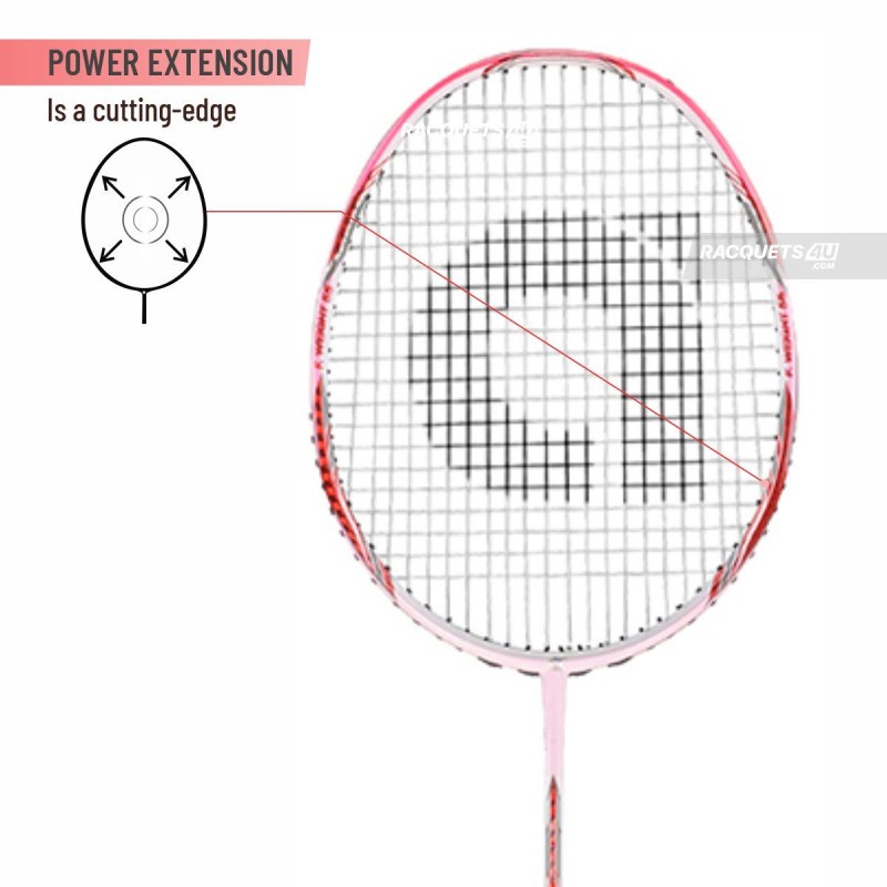 Apacs Feather Weight 55 Badminton Racquet (Unstrung, White/Pink) Apacs Feather Weight 55 Badminton Racquet (Unstrung, White/Pink)