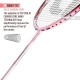 Apacs Feather Weight 55 Badminton Racquet (Unstrung, White/Pink) Apacs Feather Weight 55 Badminton Racquet (Unstrung, White/Pink)