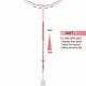 Apacs Feather Weight 55 Badminton Racquet (Unstrung, White/Pink) Apacs Feather Weight 55 Badminton Racquet (Unstrung, White/Pink)