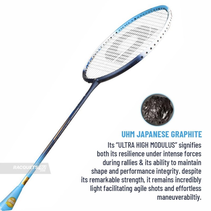 APACS X-Tech Even Badminton Racquet (Unstrung, Blue) APACS X-Tech Even Badminton Racquet (Unstrung, Blue)