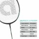 APACS Super Speed Badminton Racquet (Unstrung, Black) APACS Super Speed Badminton Racquet (Unstrung, Black)