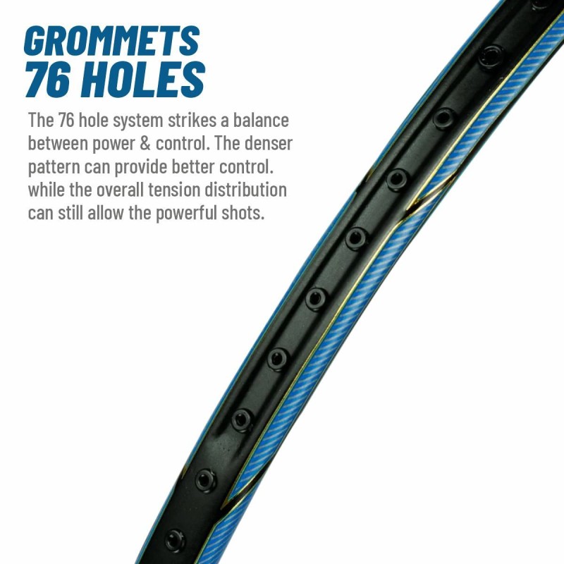 APACS Versus Pro Badminton Racquet (Unstrung, Black) APACS Versus Pro Badminton Racquet (Unstrung, Black)