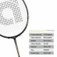 APACS Cross Court Pro Badminton Racquet (Unstrung, Black) APACS Cross Court Pro Badminton Racquet (Unstrung, Black)