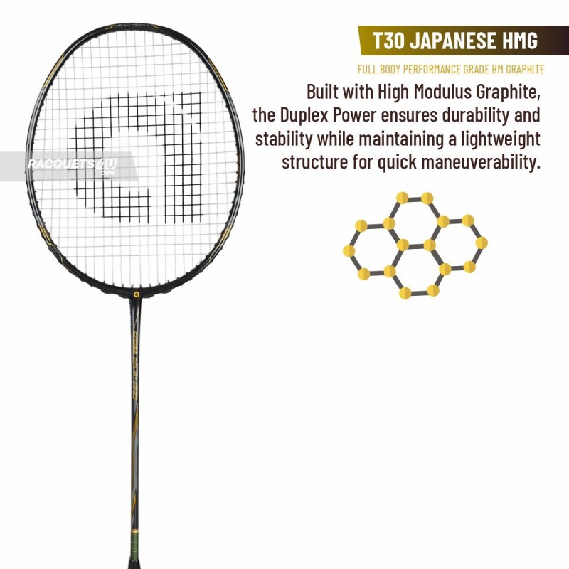 APACS Cross Court Pro Badminton Racquet (Unstrung, Black) APACS Cross Court Pro Badminton Racquet (Unstrung, Black)