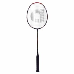 APACS Finapi 77 II Badminton Racquet (Unstrung, Black/Red)