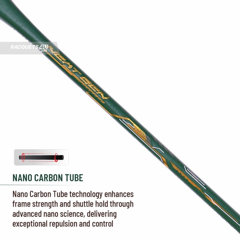 APACS Finapi 232 Next Gen Badminton Racquet (Unstrung, Green)