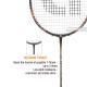APACS Fly Weight 73 Badminton Racquet (Unstrung, Black) APACS Fly Weight 73 Badminton Racquet (Unstrung, Black)
