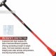 APACS Vanguard 11 Next Gen Badminton Racquet (Unstrung, Black/Red)