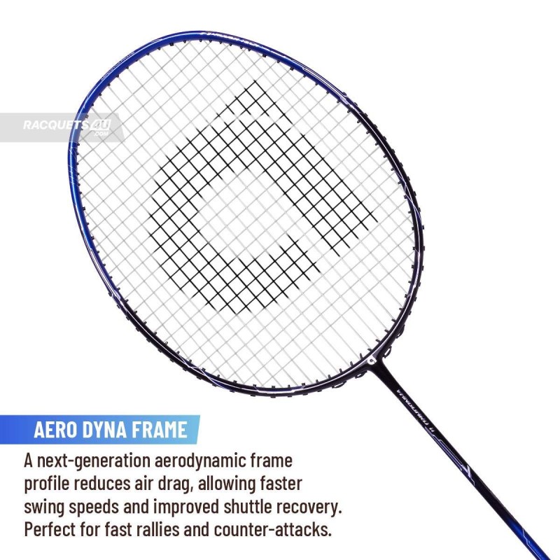 APACS Vanguard 11 Next Gen Badminton Racquet (Unstrung, Black/Royal Silver) APACS Vanguard 11 Next Gen Badminton Racquet (Unstrung, Black/Royal Silver)