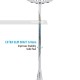 APACS Counter Attack Badminton Racquet (Unstrung, White)