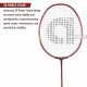 APACS iHawk X70 Badminton Racquet (Unstrung, Maroon) APACS iHawk X70 Badminton Racquet (Unstrung, Maroon)