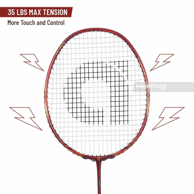 APACS iHawk X70 Badminton Racquet (Unstrung, Maroon) APACS iHawk X70 Badminton Racquet (Unstrung, Maroon)