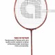APACS iHawk X70 Badminton Racquet (Unstrung, Maroon) APACS iHawk X70 Badminton Racquet (Unstrung, Maroon)