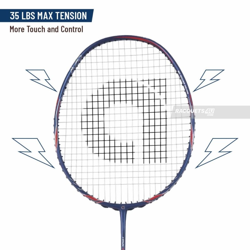 APACS iHawk X70 Badminton Racquet (Unstrung, Navy) APACS iHawk X70 Badminton Racquet (Unstrung, Navy)