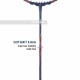 APACS iHawk X70 Badminton Racquet (Unstrung, Navy) APACS iHawk X70 Badminton Racquet (Unstrung, Navy)