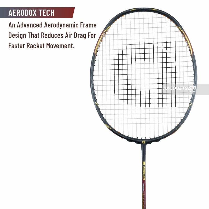 Apacs Z-Ziggler Next Gen Badminton Racquet (Unstrung, Black/Maroon) Apacs Z-Ziggler Next Gen Badminton Racquet (Unstrung, Black/Maroon)