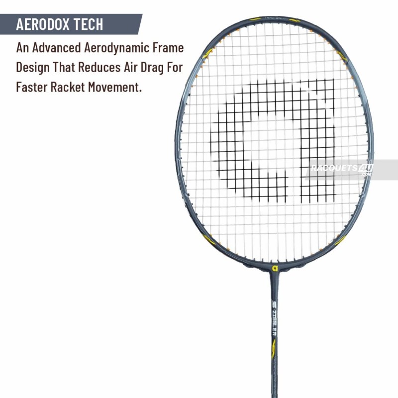 Apacs Z-Ziggler Next Gen Badminton Racquet (Unstrung, Black) Apacs Z-Ziggler Next Gen Badminton Racquet (Unstrung, Black)