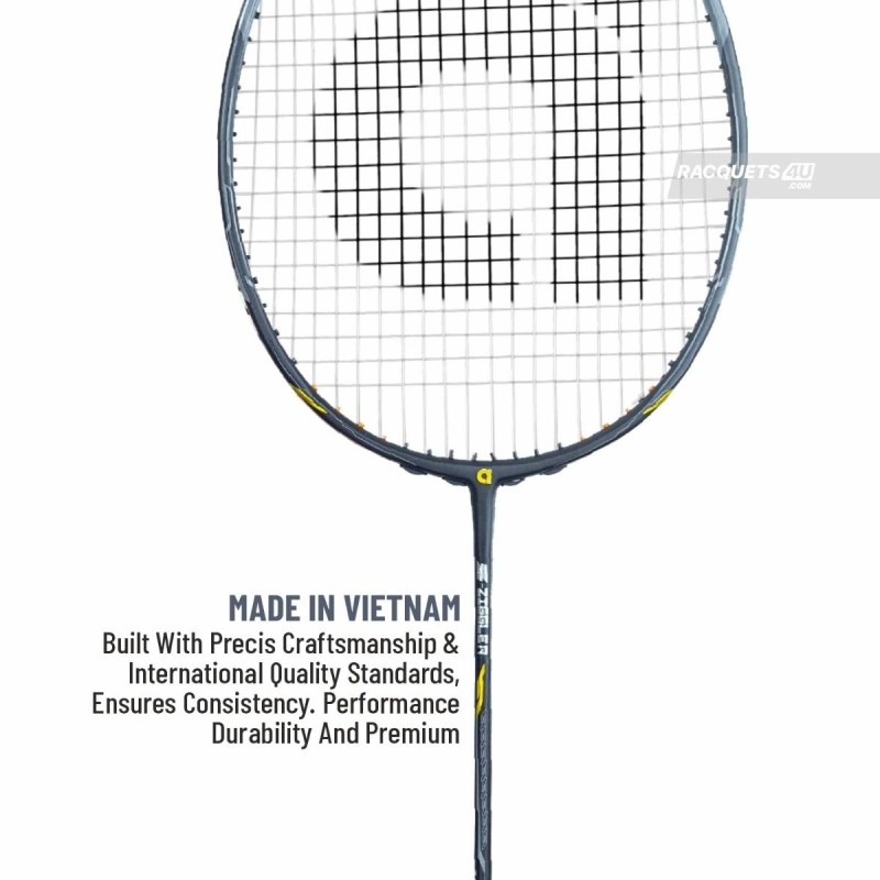 Apacs Z-Ziggler Next Gen Badminton Racquet (Unstrung, Black) Apacs Z-Ziggler Next Gen Badminton Racquet (Unstrung, Black)