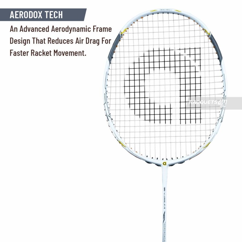 Apacs Z-Ziggler Next Gen Badminton Racquet (Unstrung, White) Apacs Z-Ziggler Next Gen Badminton Racquet (Unstrung, White)