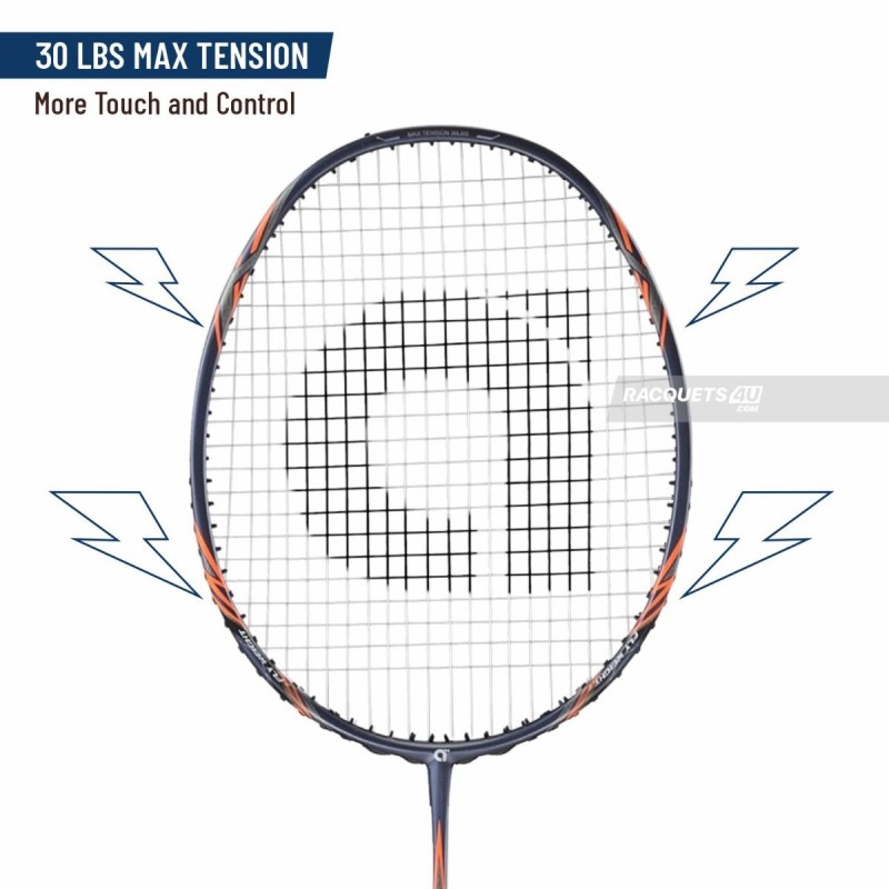 APACS Fly Weight 73 Badminton Racquet (Unstrung, Navy) APACS Fly Weight 73 Badminton Racquet (Unstrung, Navy)