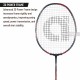 APACS iHawk X70 Badminton Racquet (Unstrung, Black) APACS iHawk X70 Badminton Racquet (Unstrung, Black)