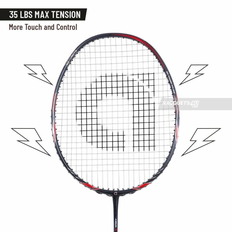APACS iHawk X70 Badminton Racquet (Unstrung, Black) APACS iHawk X70 Badminton Racquet (Unstrung, Black)