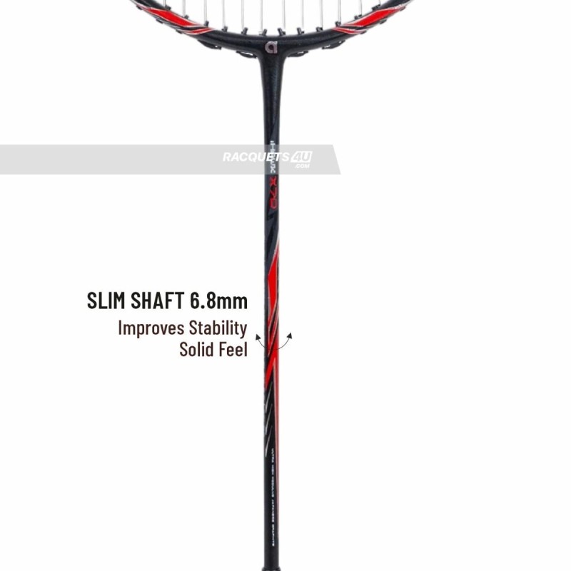 APACS iHawk X70 Badminton Racquet (Unstrung, Black) APACS iHawk X70 Badminton Racquet (Unstrung, Black)
