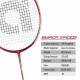 APACS Super Speed Badminton Racquet (Unstrung, Maroon) APACS Super Speed Badminton Racquet (Unstrung, Maroon)
