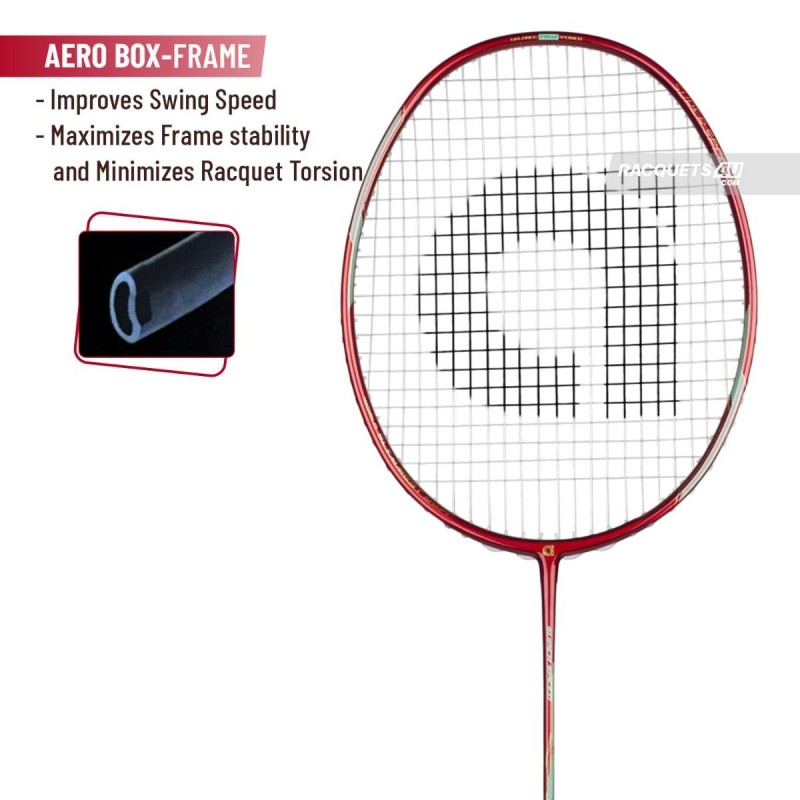 APACS Super Speed Badminton Racquet (Unstrung, Maroon) APACS Super Speed Badminton Racquet (Unstrung, Maroon)