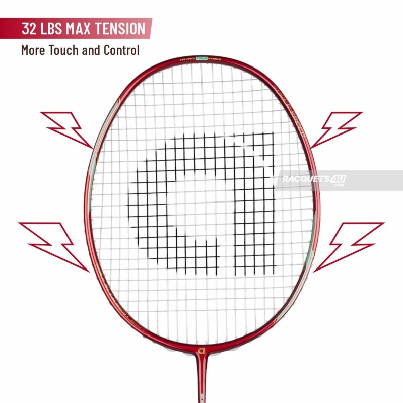 APACS Super Speed Badminton Racquet (Unstrung, Maroon) APACS Super Speed Badminton Racquet (Unstrung, Maroon)