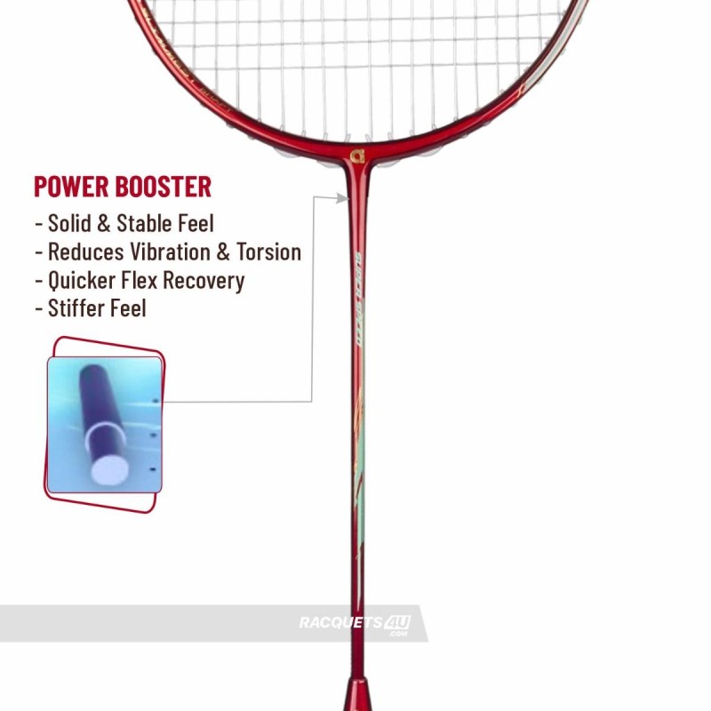 APACS Super Speed Badminton Racquet (Unstrung, Maroon) APACS Super Speed Badminton Racquet (Unstrung, Maroon)