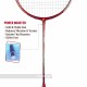 APACS Super Speed Badminton Racquet (Unstrung, Maroon) APACS Super Speed Badminton Racquet (Unstrung, Maroon)