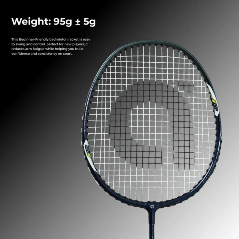 APACS Rally 313 Badminton Racquet (Strung, Navy/Grey) APACS Rally 313 Badminton Racquet (Strung, Navy/Grey)