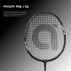 APACS Rally 313 Badminton Racquet (Strung, Navy/Grey) APACS Rally 313 Badminton Racquet (Strung, Navy/Grey)
