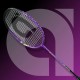 APACS Rally 313 Badminton Racquet (Strung, Purple/Black) APACS Rally 313 Badminton Racquet (Strung, Purple/Black)
