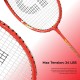 APACS Rally 313 Badminton Racquet (Strung, Red/Black) APACS Rally 313 Badminton Racquet (Strung, Red/Black)