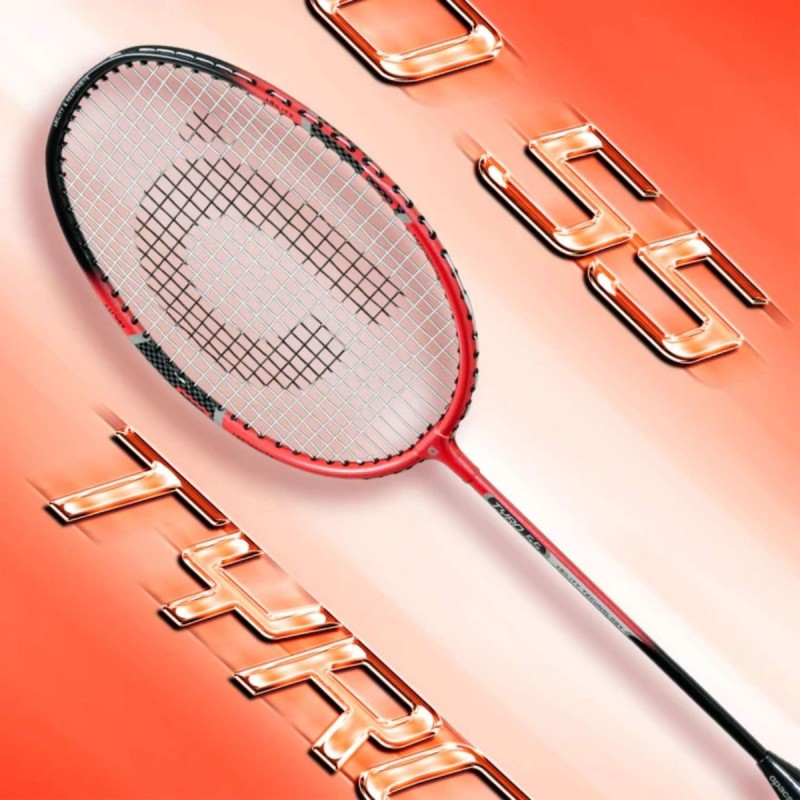 APACS Tyro 55 Badminton Racquet (Strung, Red/Black) APACS Tyro 55 Badminton Racquet (Strung, Red/Black)