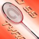 APACS Tyro 55 Badminton Racquet (Strung, Red/Black) APACS Tyro 55 Badminton Racquet (Strung, Red/Black)