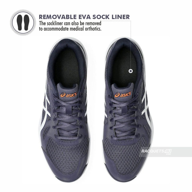 ASICS Upcourt 6 Indoor Shoes (Indigo Fog/White) ASICS Upcourt 6 Indoor Shoes (Indigo Fog/White)