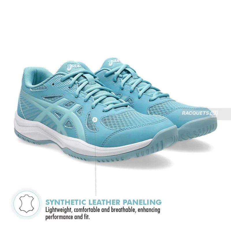 ASICS Upcourt 6 Indoor Shoes (Stillwater/Ocean Decay) ASICS Upcourt 6 Indoor Shoes (Stillwater/Ocean Decay)